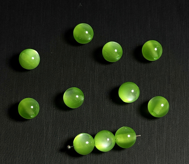 CE2 fluorescent green 12mm