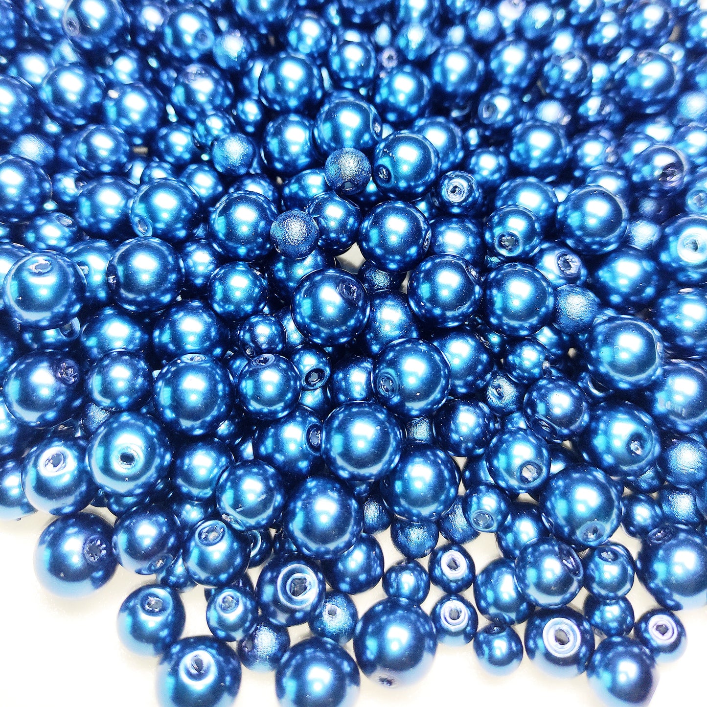 Mix Glass Pearly-Dark Blue
