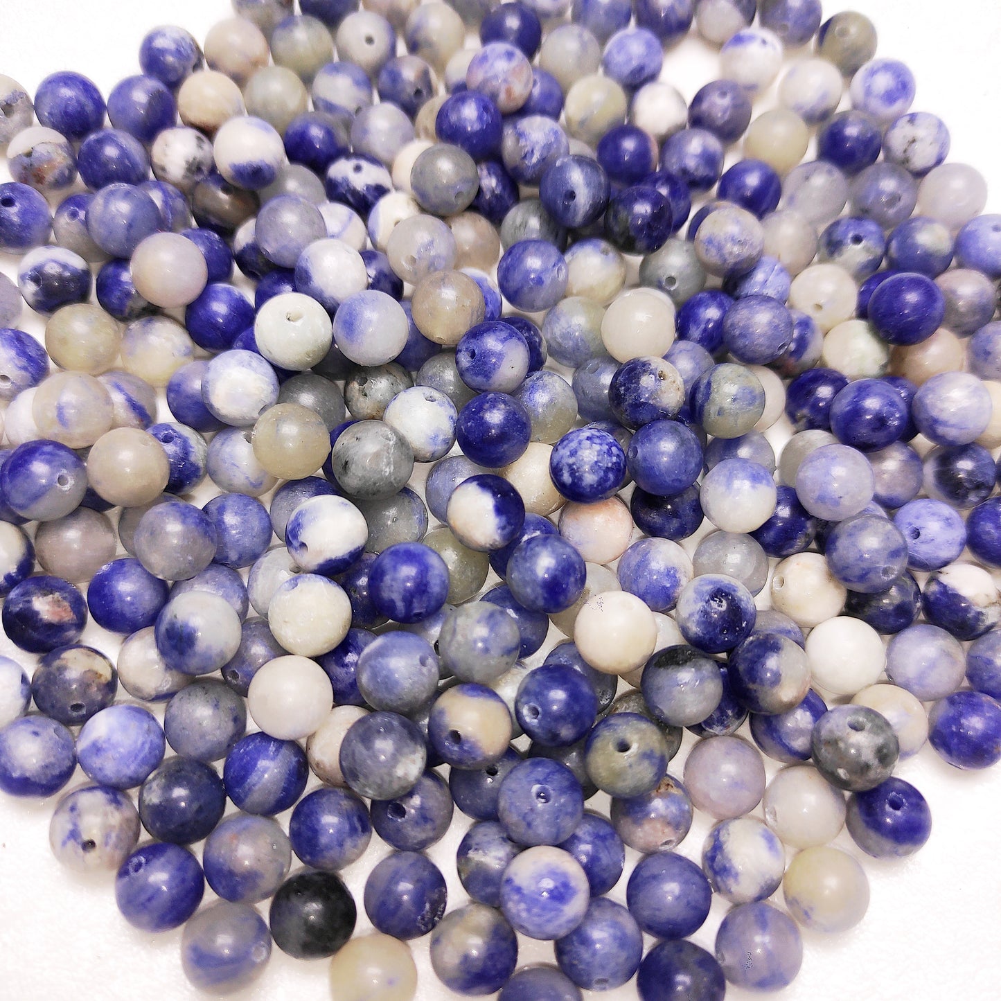 Crystal Blue Mix 8mm