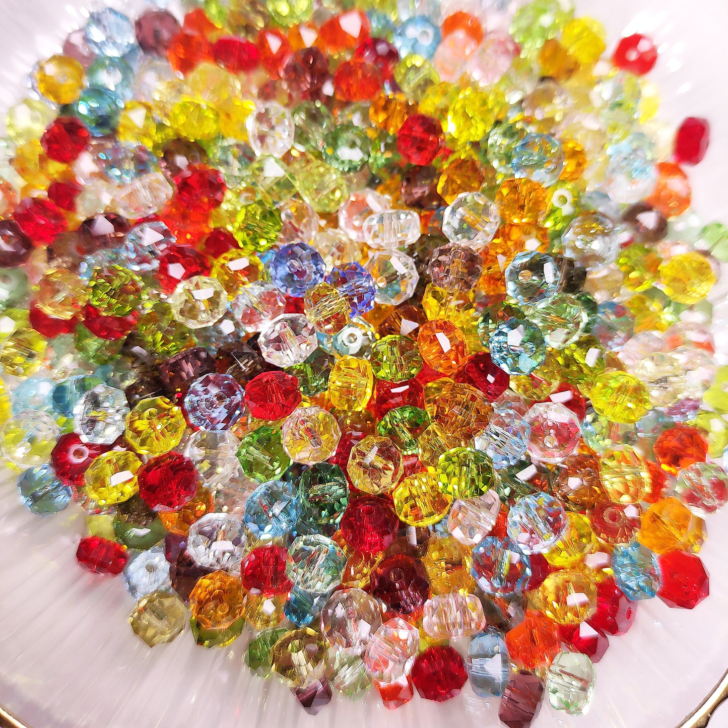 Mix Vehicle Wheel Shape 4*8mm