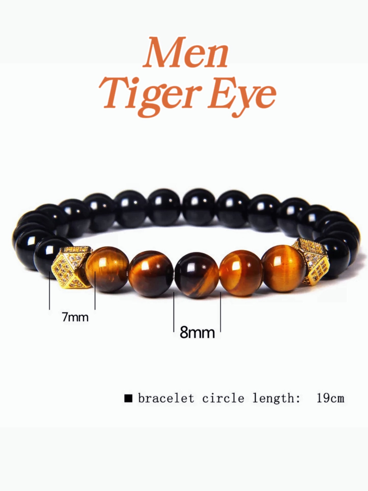 Men- Tiger Eye (Gold)