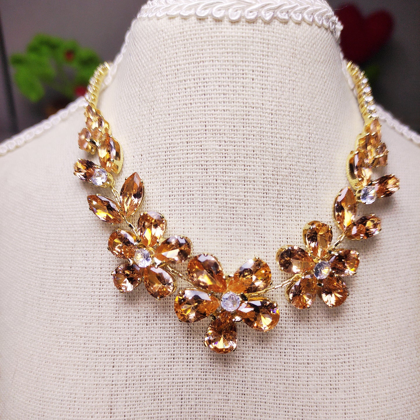 Gold Flower Necklace