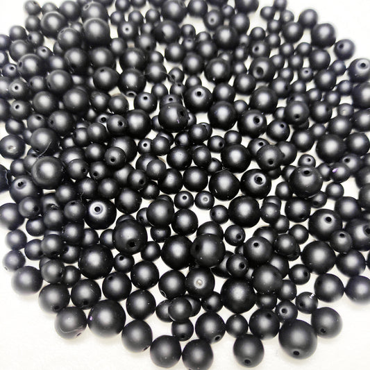 [G] Frosted Black 6-10mm