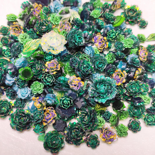 Soft Flower Green Mix