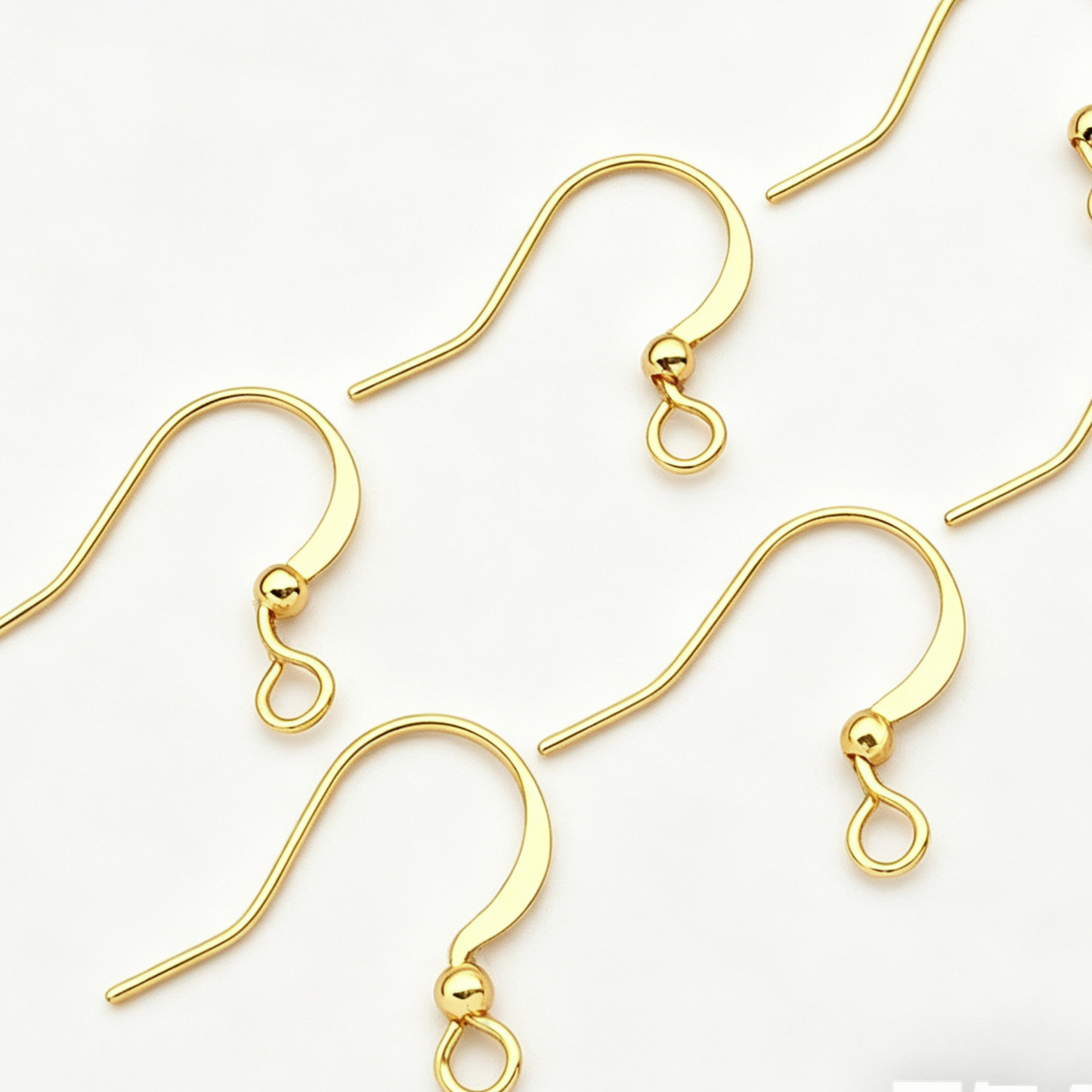[PAIR] Ear-hook  Gold & Sliver Basic