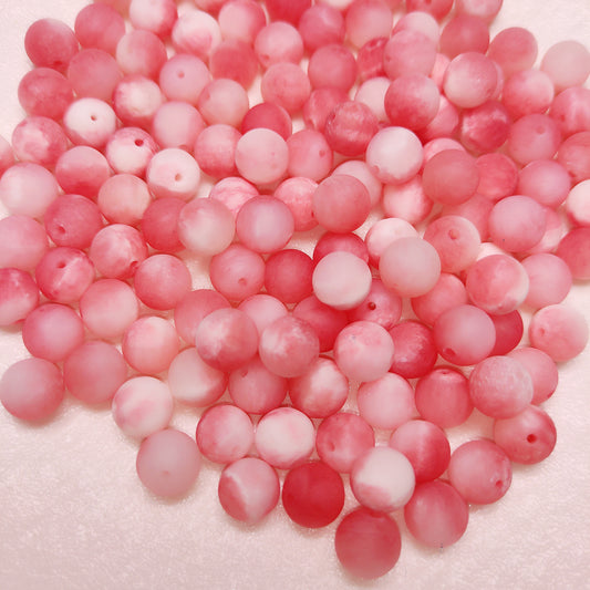 Crystal Frosted Pink 10mm