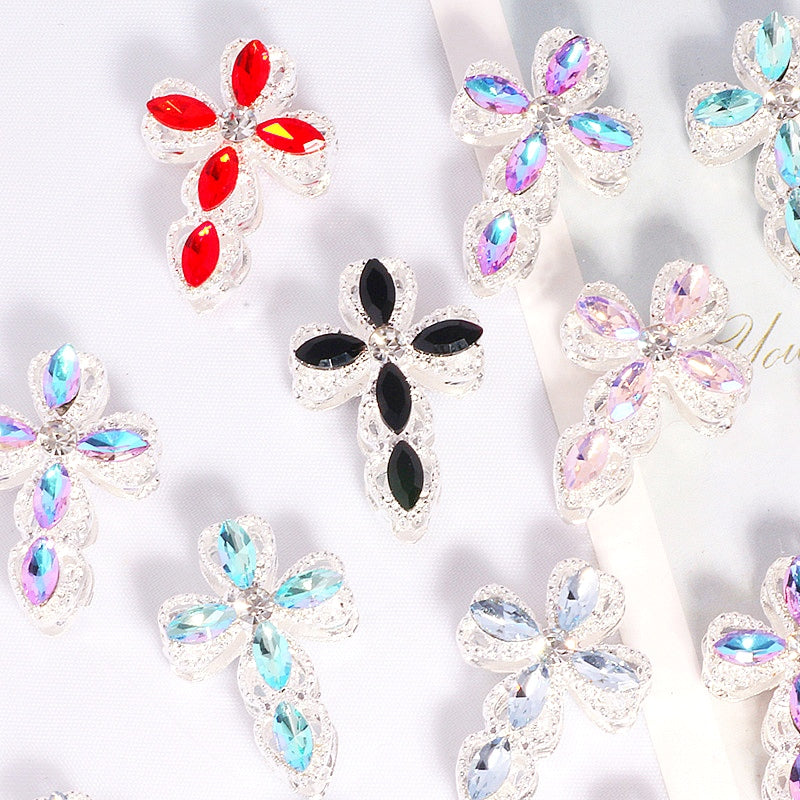 Cross Flower Pendant