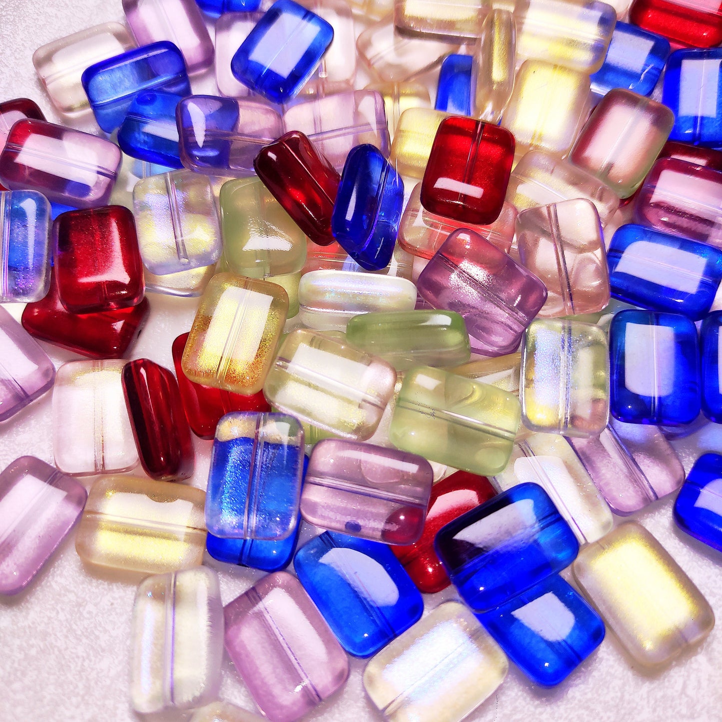 [055] Rectangle Mix 13*18mm