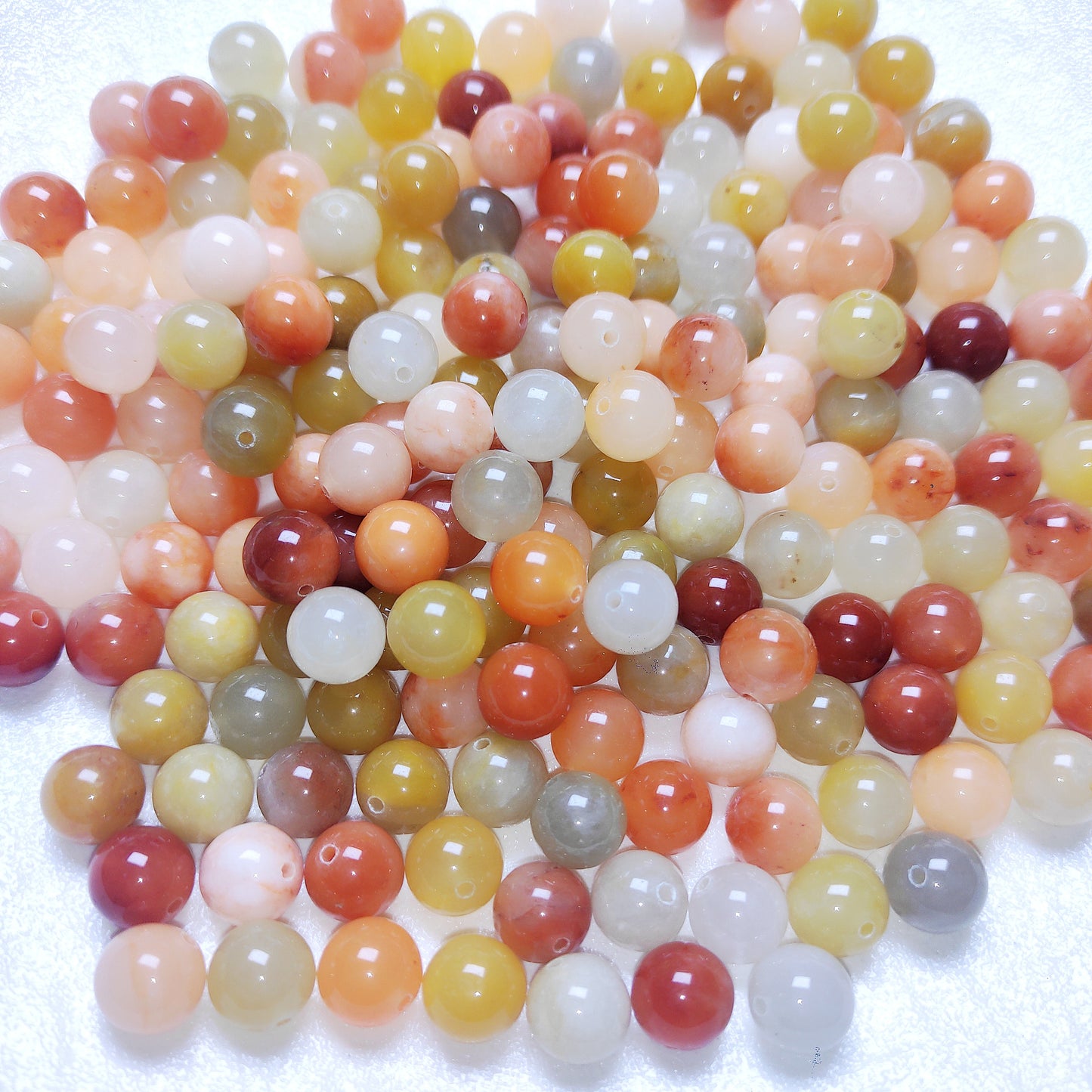 [053] Crystal Orange Mix 10mm