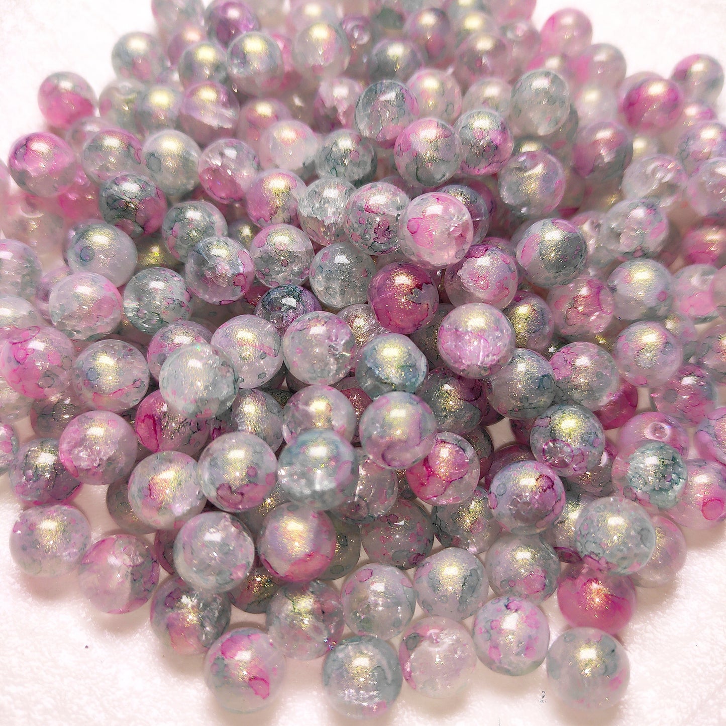[068] Aurora Pink Green 10mm