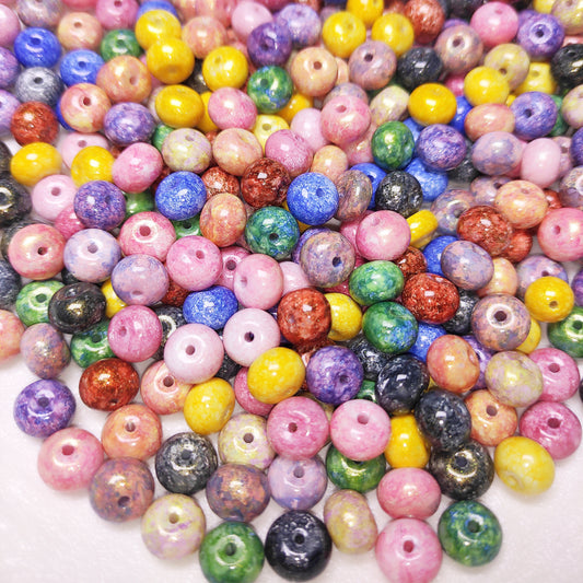 [086] Oil Painting Abacus 4*8mm 2.0