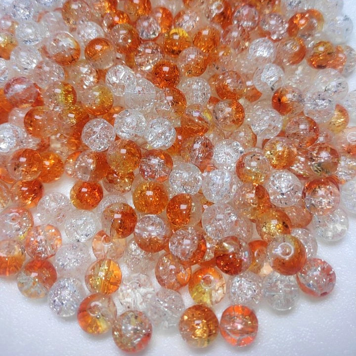 [108] Glass Orange Mix 10mm