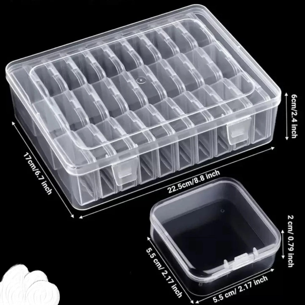 [110] Beads Organizer ( 1 Big+30 pcs Small)
