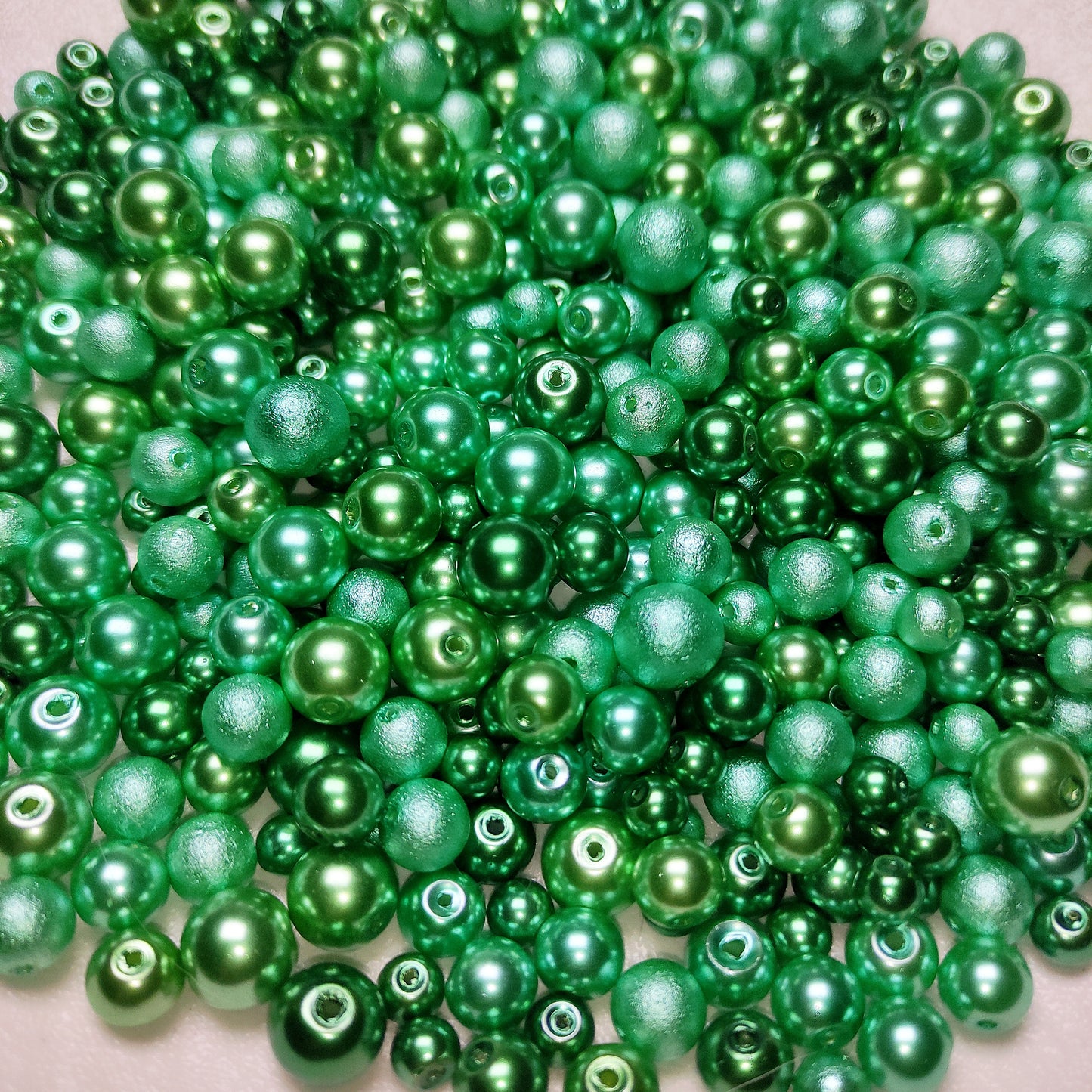 [126] Pearly Green Mix 6-10mm