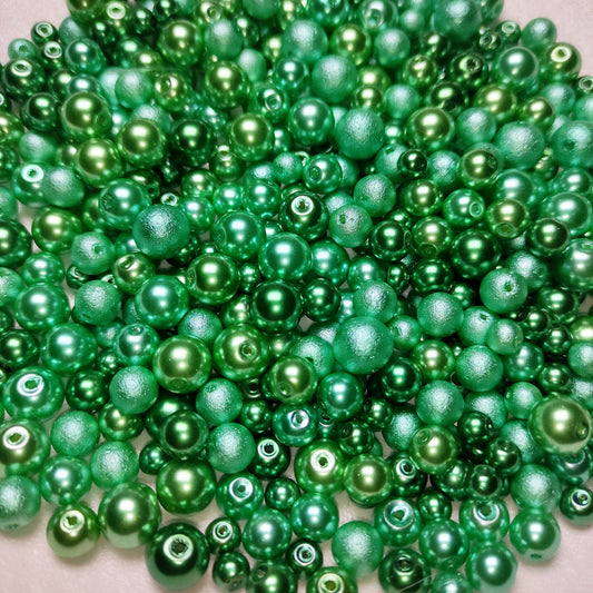 [126] Pearly Green Mix 6-10mm