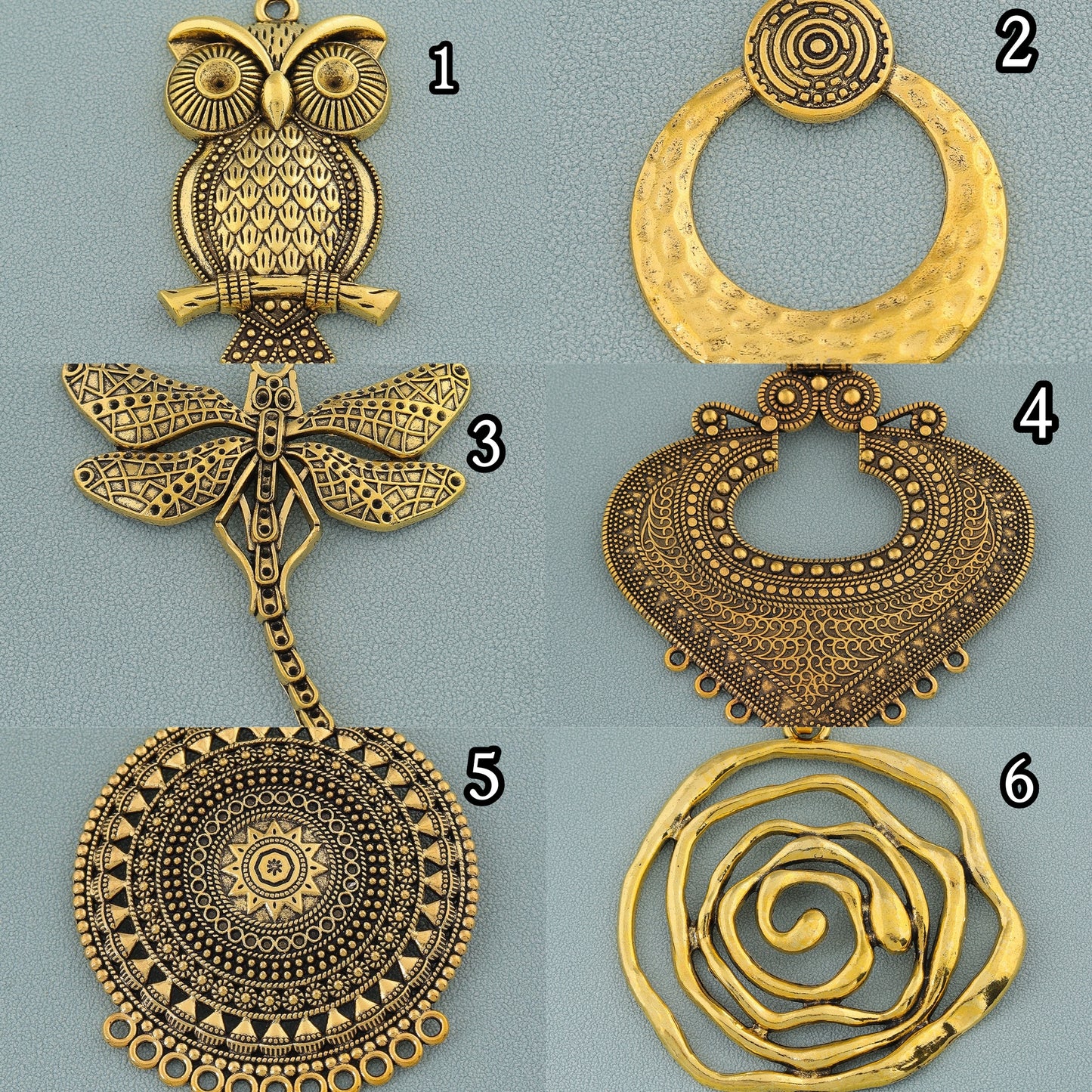 [139] Gold Charms