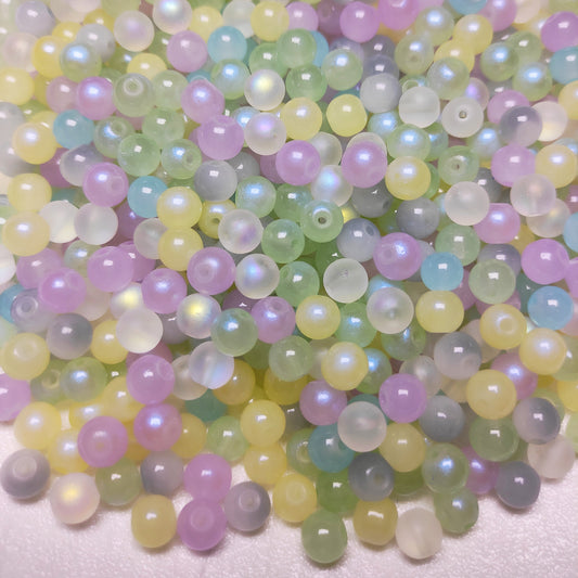 [149] Glitter Mermaid Jelly Beads 8mm