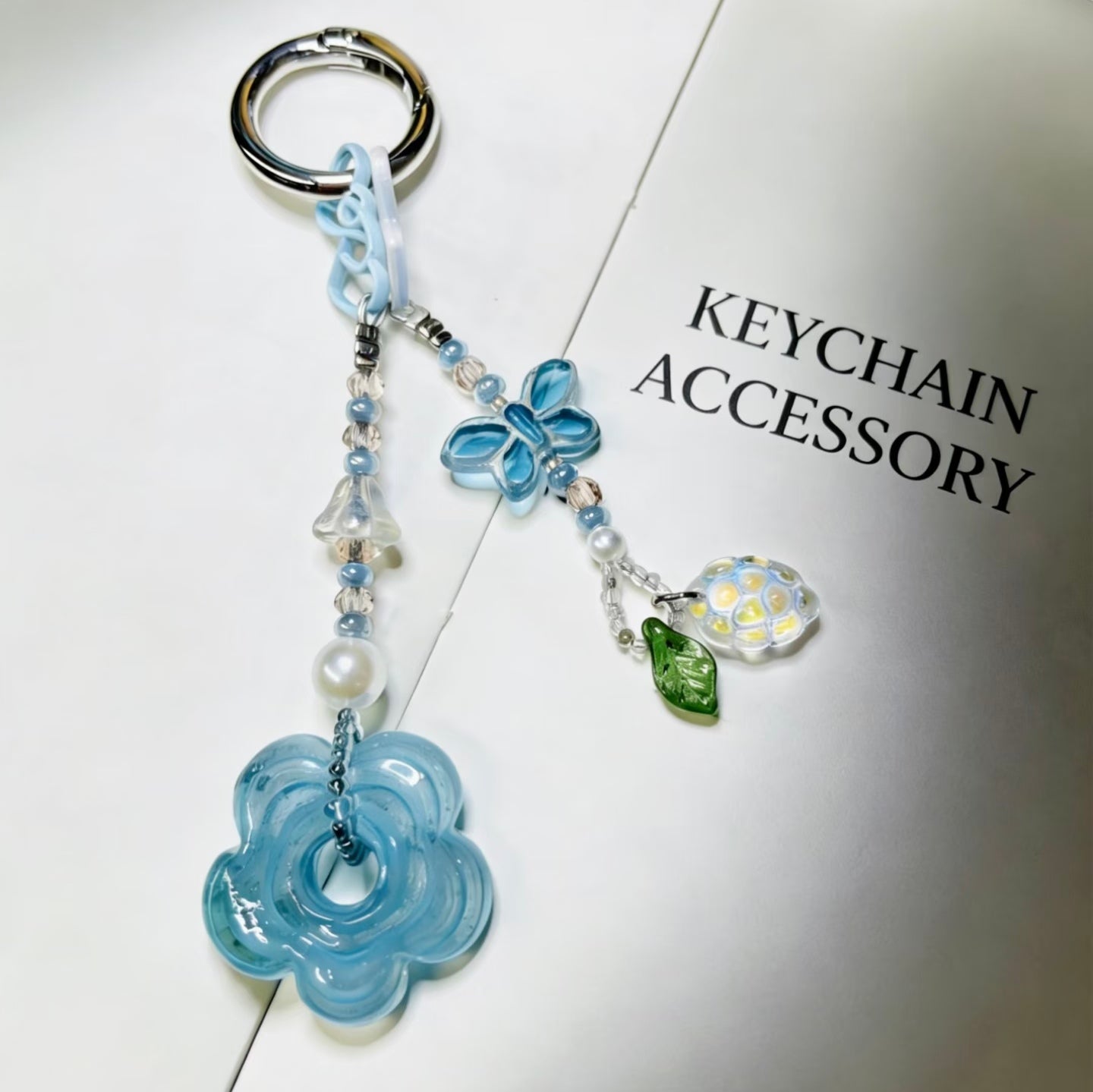 [180] Lampwork Swirl Layered Flower