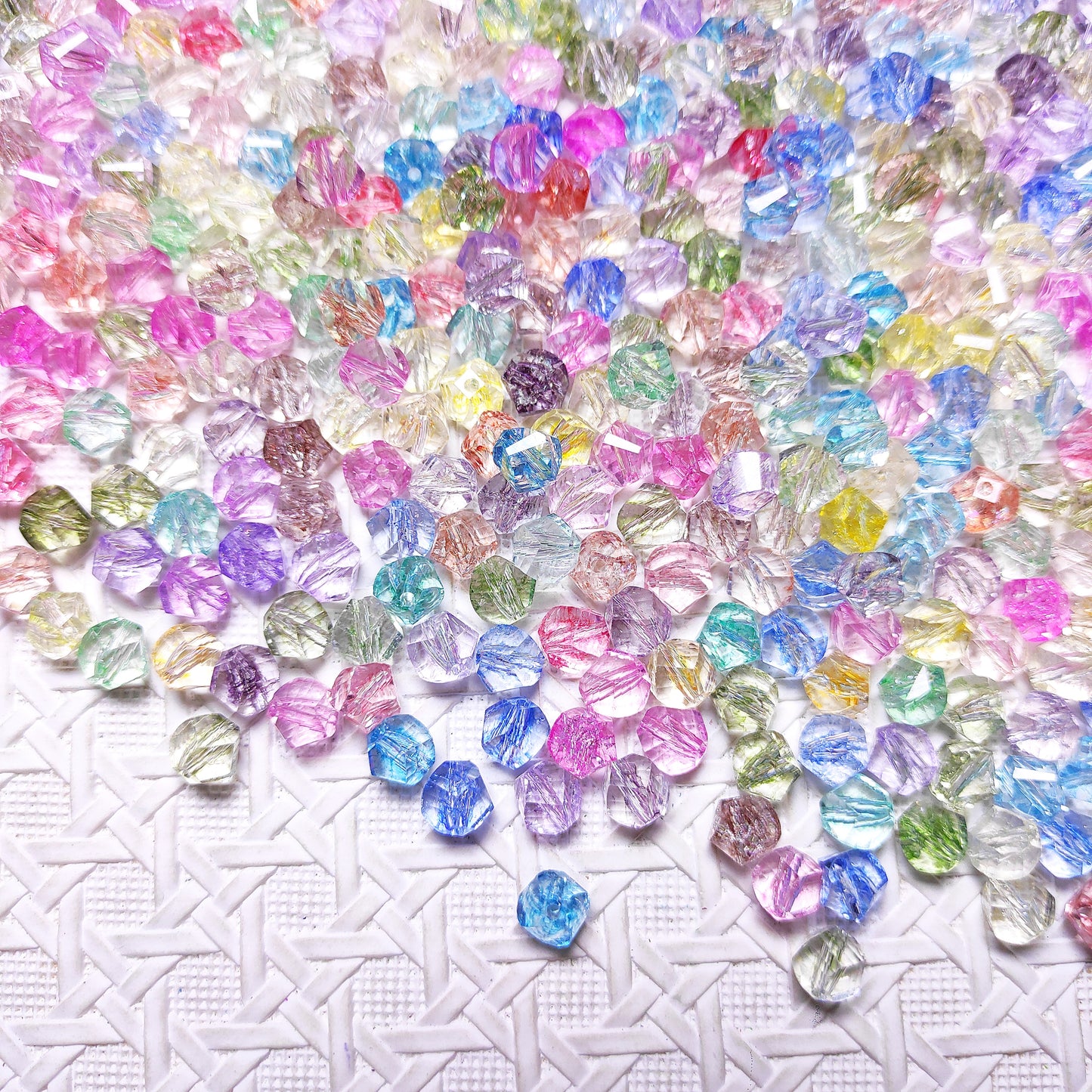 [212] Ireegular Faceted Crystal Mix