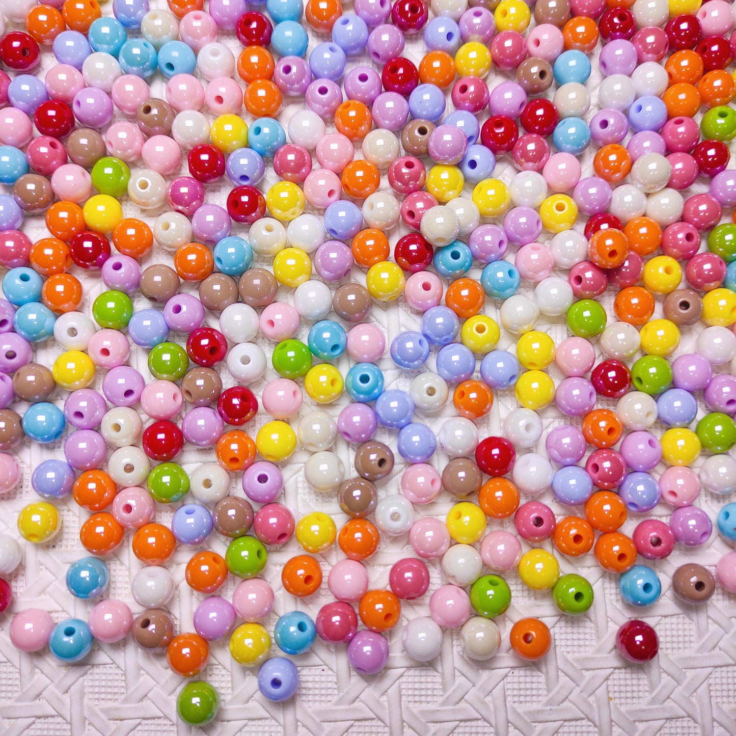 [243] Candy Pastel Roumd Beads 8mm