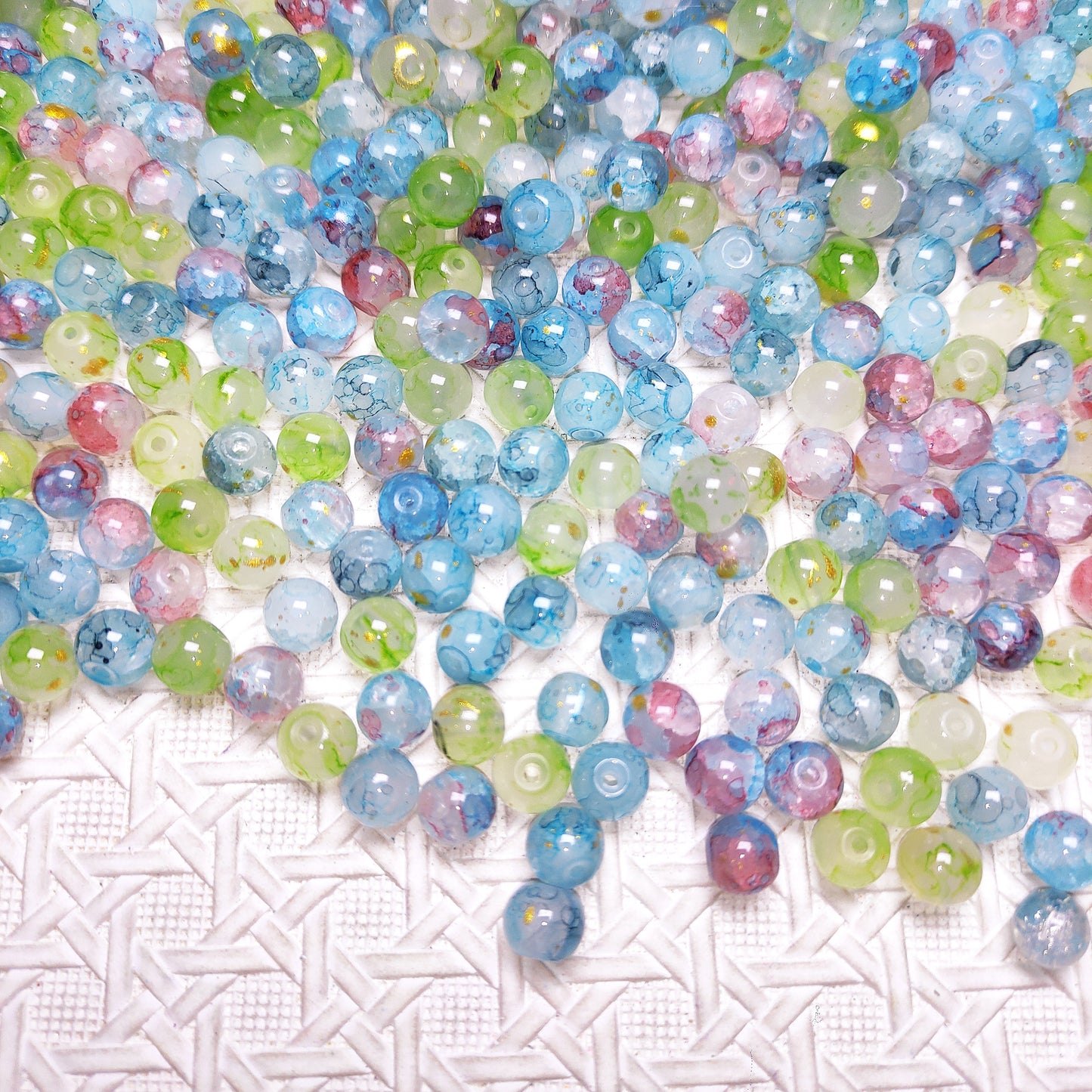 [252] Pastel Crackle 8mm