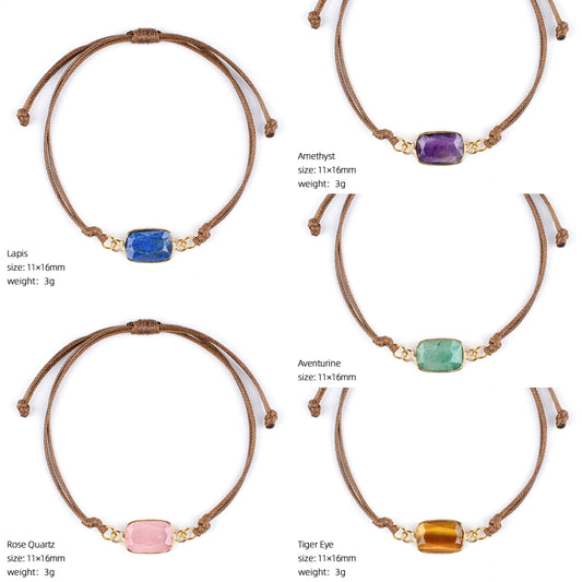 [260] Csrystal Bracelet Adjustable