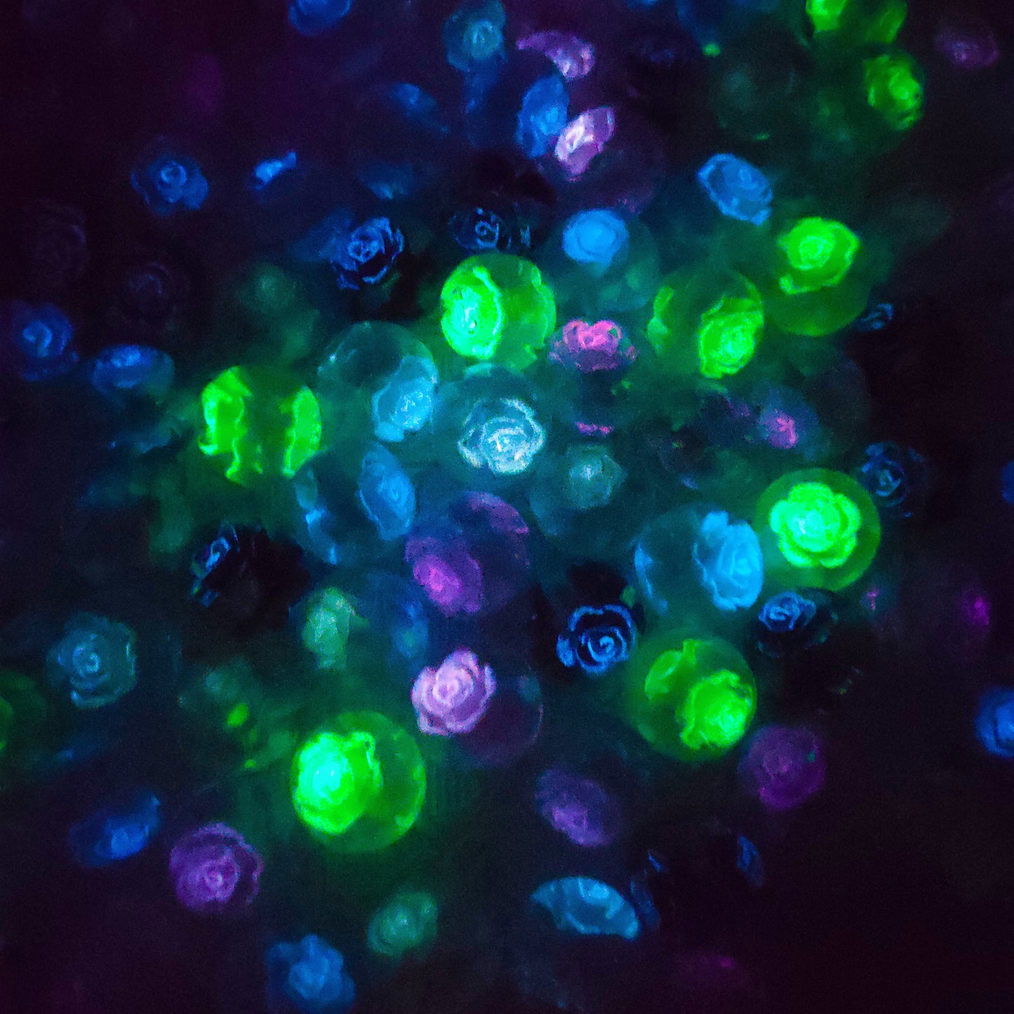 [285] Resin Luminous Rose Mix 16mm