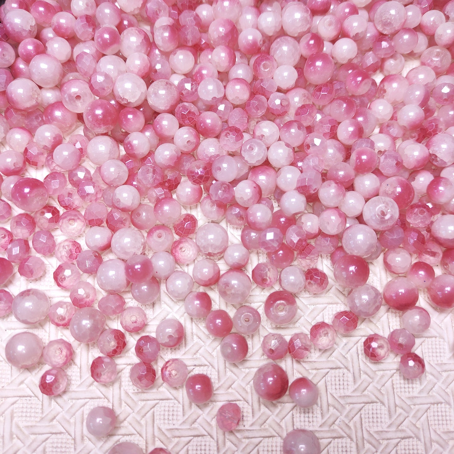 [288] Cherry Blossom Haze Glass & Crystal