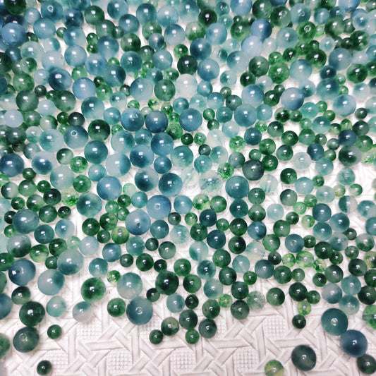 [291] Moss Agate 6-10mm