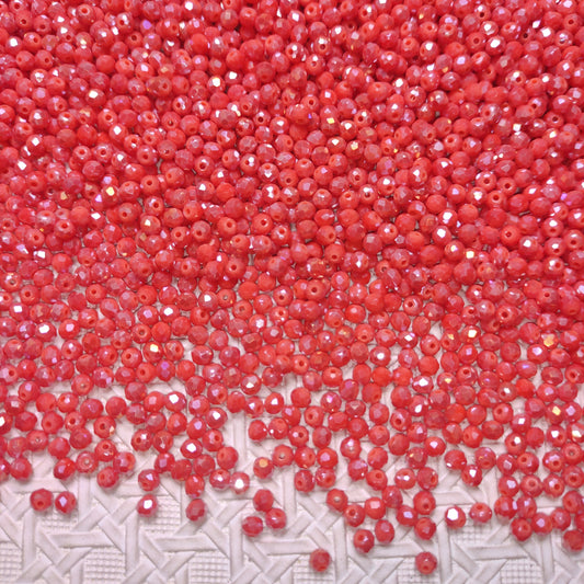 [297] Crystal Watermelon Red 4mm