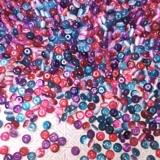 [293] Glass Cat eye Abacus 3*6mm