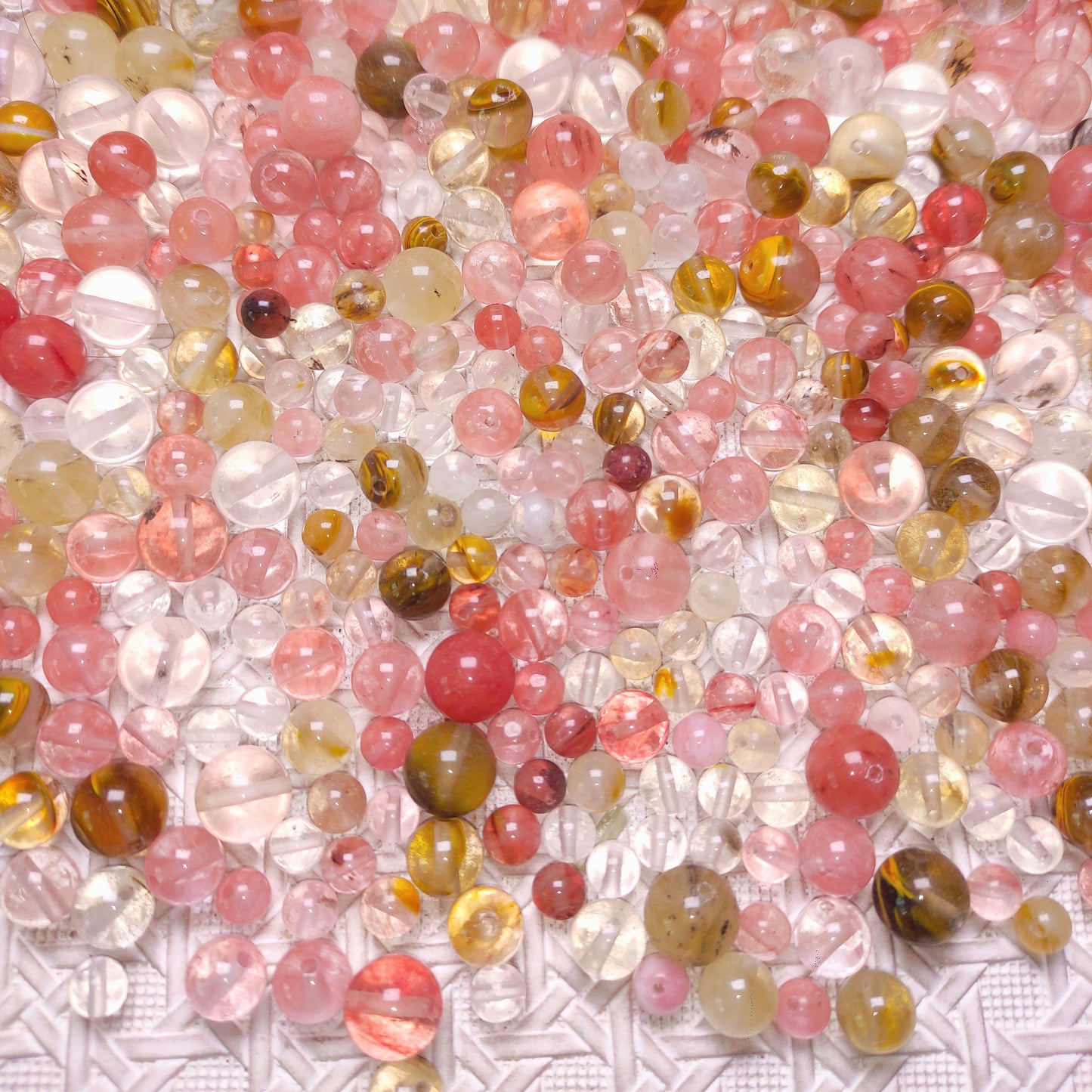 [167] Watermelon Tourmaline 6-10mm