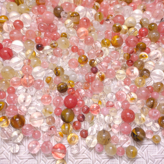 [167] Watermelon Tourmaline 6-10mm