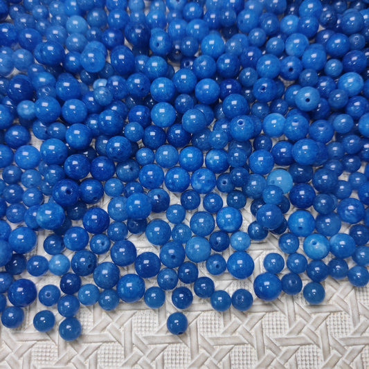 [092] Crystal Blue Apatite 6&8mm