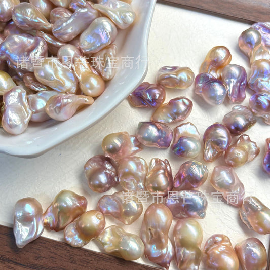[061] King Baroque purple pink 13-15mm