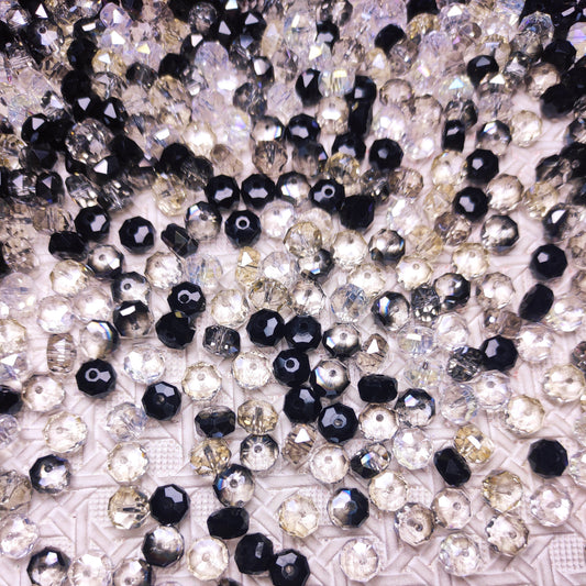 [007] Crystal Monochrome Smoke Wheel 8mm