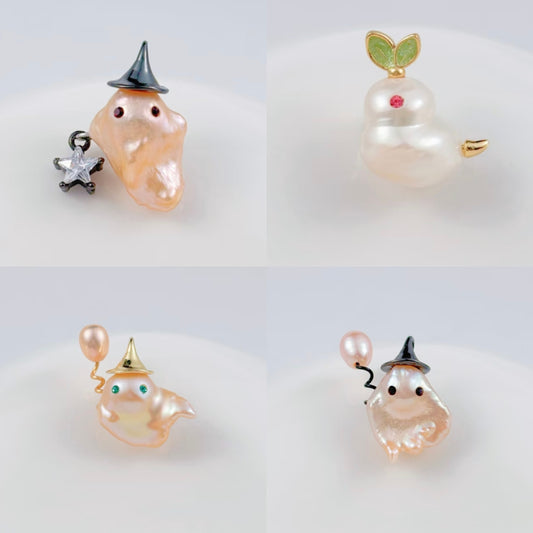 [324] Baroque Pearl Pendant