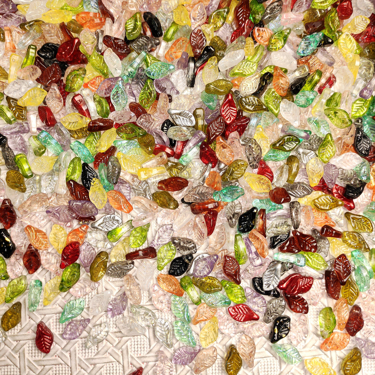 [339] Glass Leaf Mix 14 colors