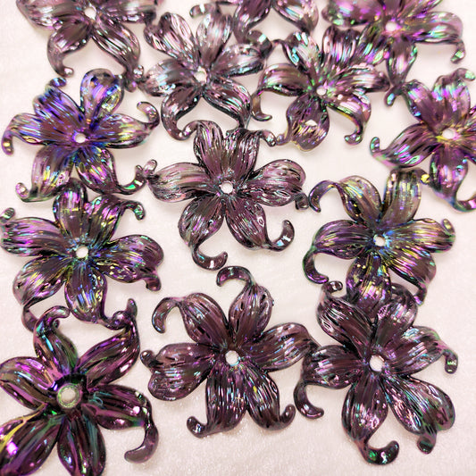 [A] Black Flower