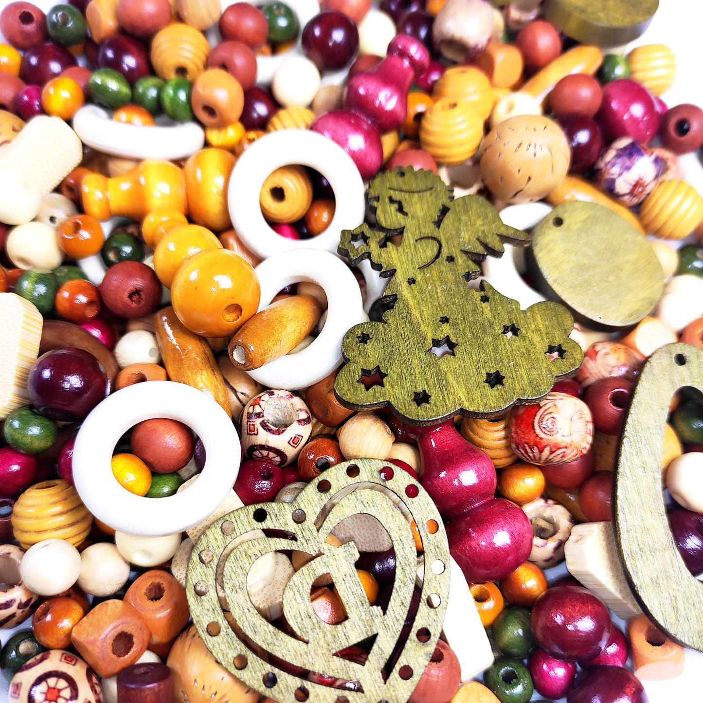 Mix Wooden Beads