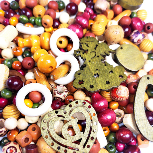 Mix Wooden Beads