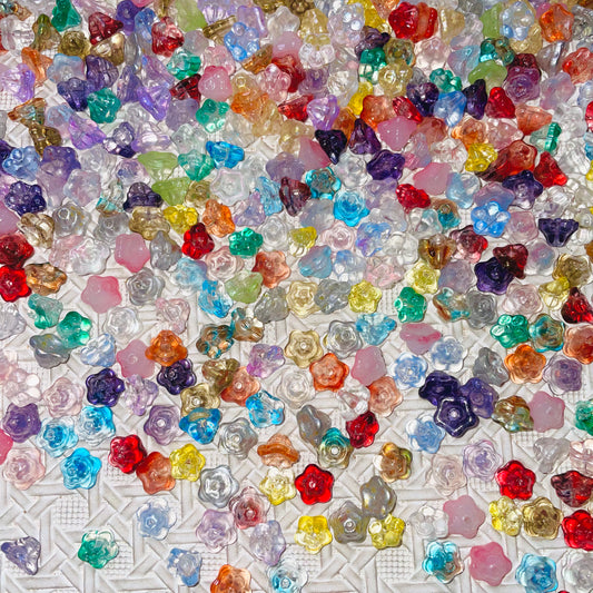 [030] Glass Star Flower 26 colors
